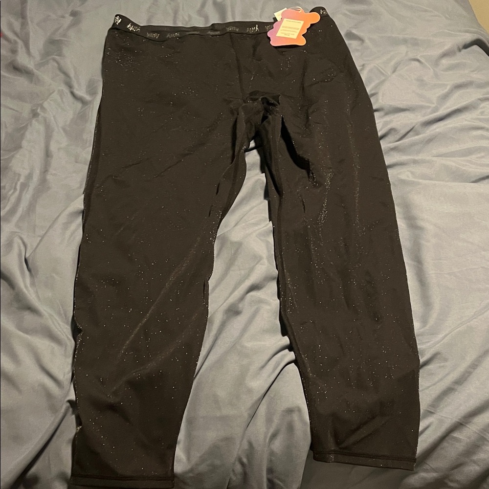YITTY Black Sparkle Leggings
